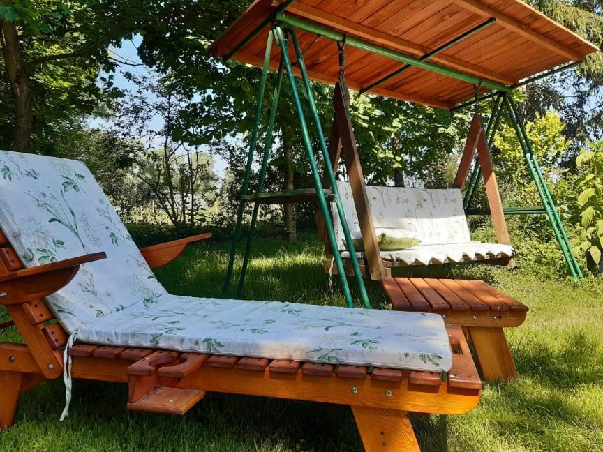 Dziki Brzeg Jezioraka Villa Zalewo  Ngoại thất bức ảnh